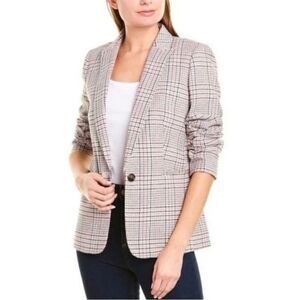 J Crew Parker Wool Blazer Ivory Plaid Italian NEW Blazer | 2